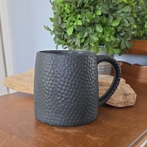 Starbucks 14oz Textured Black Mug